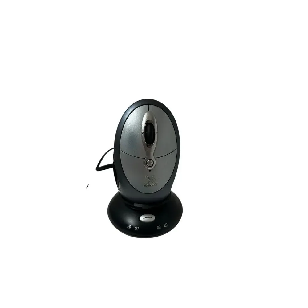 Logitech M-RAK89B Cordless Click Plus Optical Mouse w/Charger